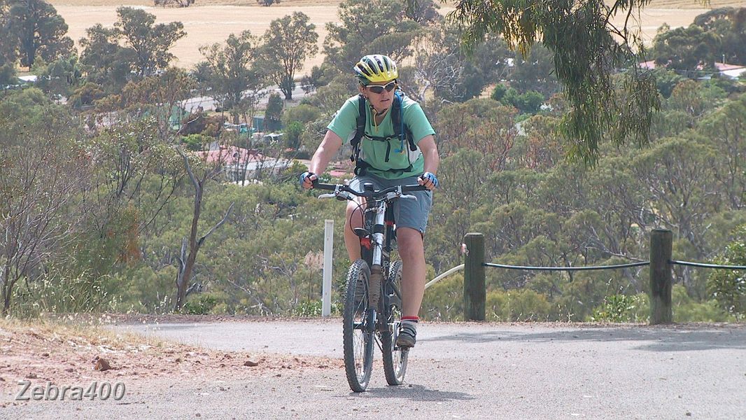 10-Checking out the sites on the climb out of Melrose.JPG